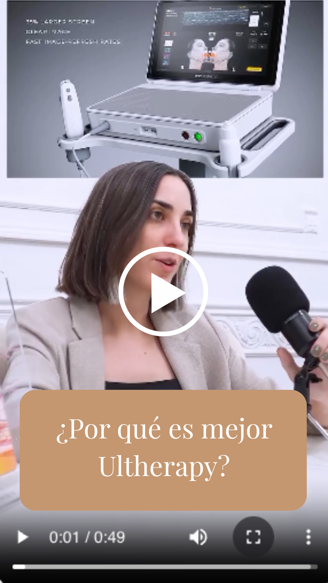 Dra. Julia Vélez explica Ultherapy Prime